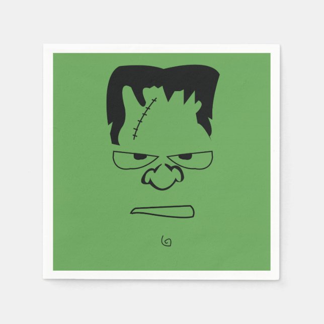 Frankenstein Napkins Serviette (Vorderseite)