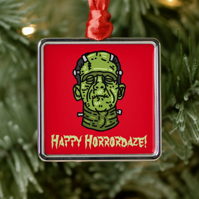 Frankenstein Ornament Aus Metall (Baum)