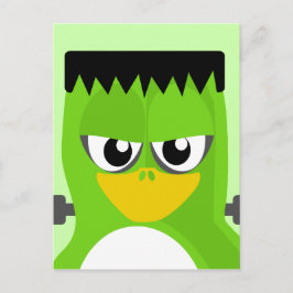 Frankenstein Penguin Postkarte
