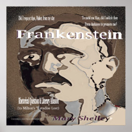 Frankenstein Rhetorische Frage Poster