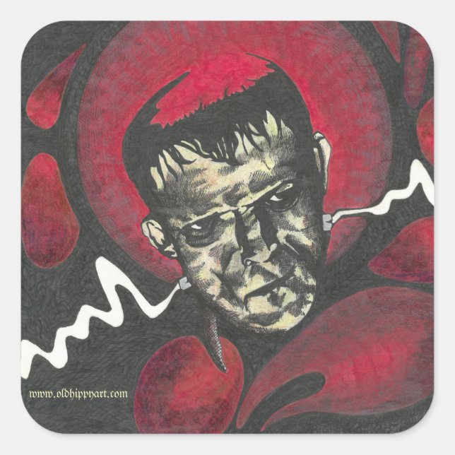 Frankenstein Stickers (Vorderseite)