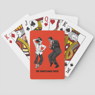Frankenstein-Tanz-Spielkarten Spielkarten