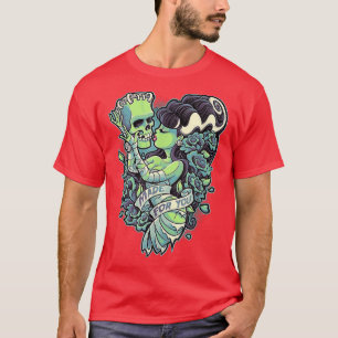 Frankenstein und Braut für Sie T-Shirt