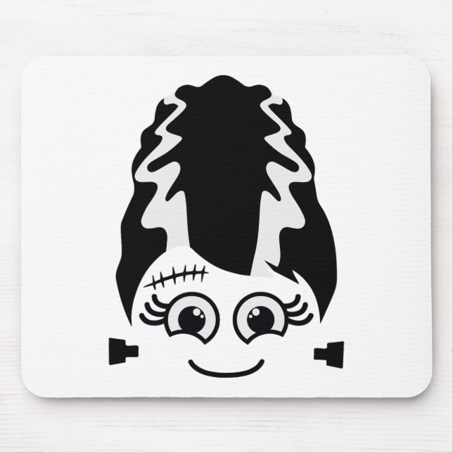 Frankensteinbrücke Niedliches Monster Halloween Co Mousepad (Vorne)