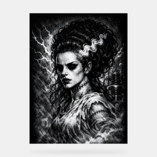 Frankensteins Braut — Wiederbelebt von BurnsInHell Acrylschild