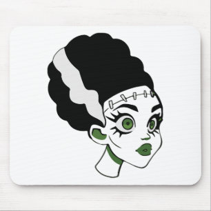 Frankensteins Brautmonster Halloween-Kostüm 1 Mousepad