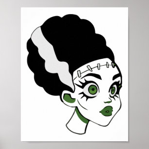 Frankensteins Brautmonster Halloween-Kostüm 1 Poster