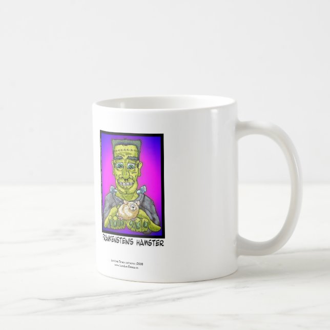 Frankensteins Hamster Funny Cofee-Tasse Tasse (Rechts)
