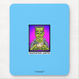 Frankensteins Hamster Lustige Cartoon-Mauspad Mousepad