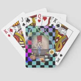 Frankensteins Lucy Spielkarten