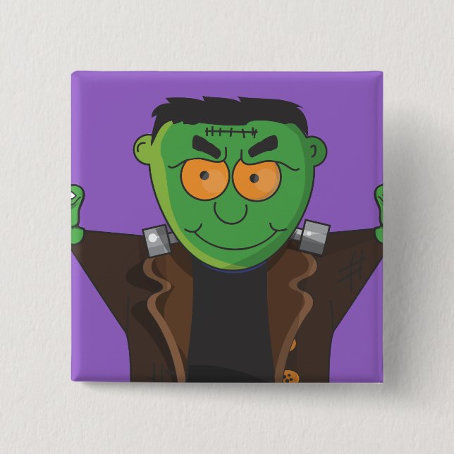 Frankensteins Monster Button (Vorderseite)