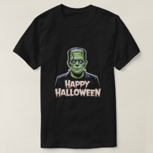Frankensteins Monster: Glückliches Halloween T-Shirt