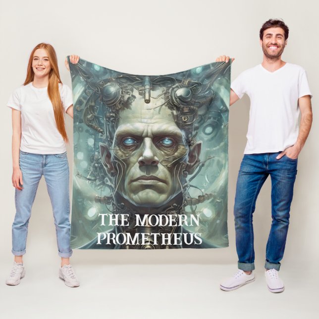 Frankensteins Monster - Modernes Prometheus Fleecedecke (Beispiel)