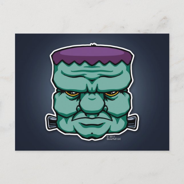 Frankensteins Monster Postkarte (Vorderseite)