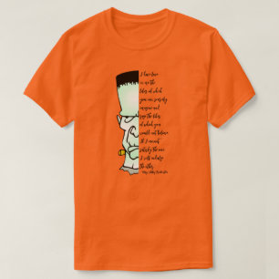 Frankensteins Monster, Shelley Liebe & Rage Quote T-Shirt