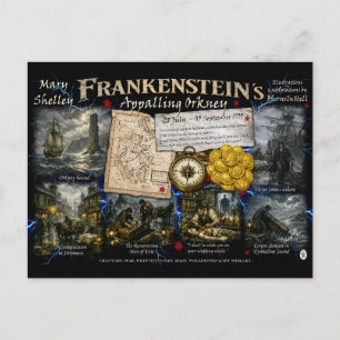 Frankensteins schreckliches Orkney von BurnsInHell Postkarte