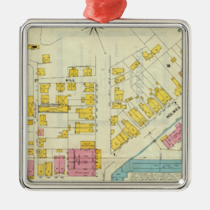 Frankfort, Kentucky 10 Ornament Aus Metall
