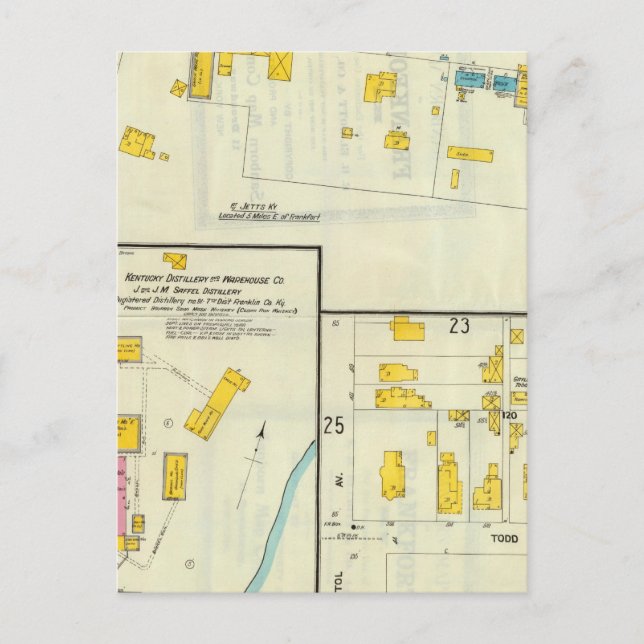 Frankfort, Kentucky 10 Postkarte (Vorderseite)