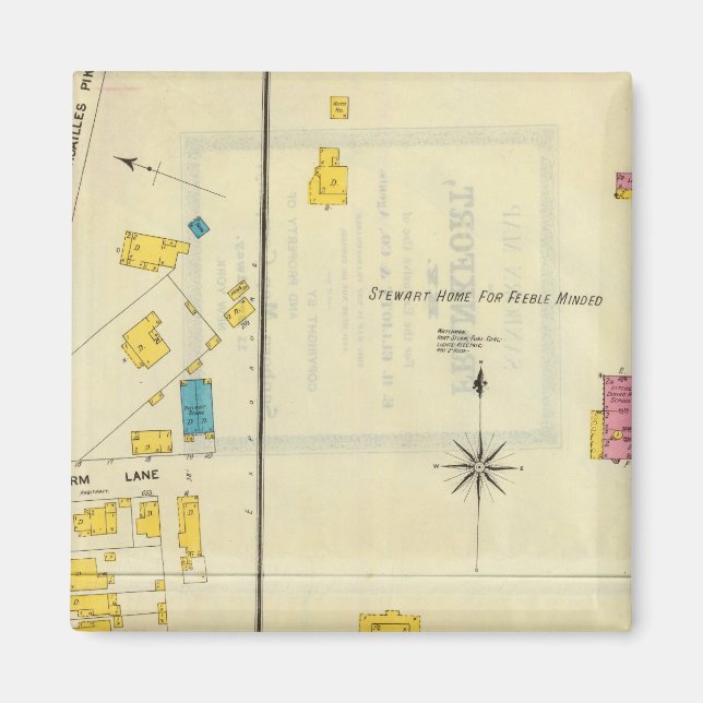 Frankfort, Kentucky 14 Magnet (Vorne)