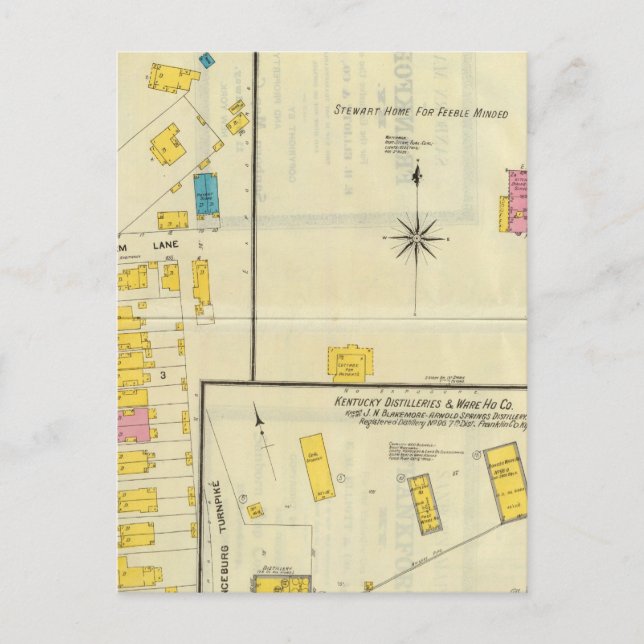 Frankfort, Kentucky 14 Postkarte (Vorderseite)