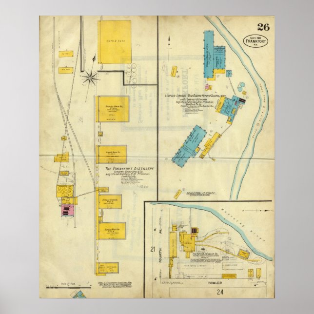 Frankfort, Kentucky 3 Poster (Vorne)