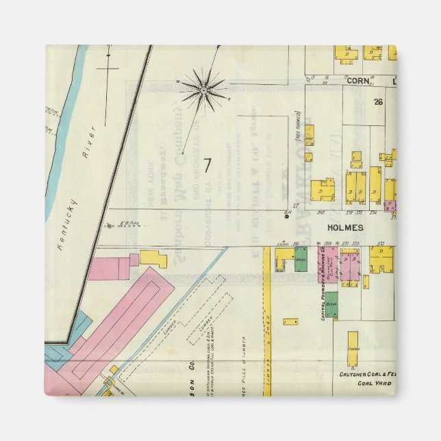 Frankfort, Kentucky 4 Magnet (Vorne)