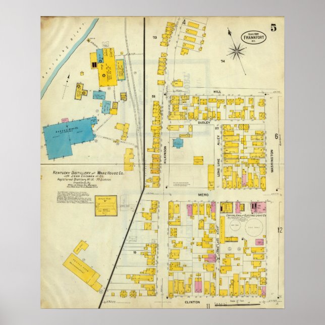 Frankfort, Kentucky Poster (Vorne)