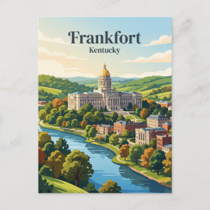 Frankfort, Kentucky Postkarte