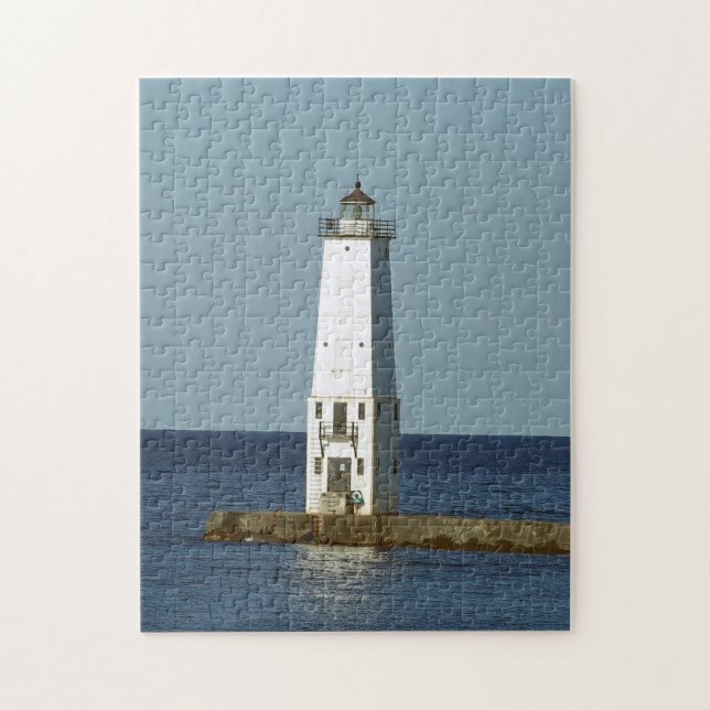 Frankfort North Breakwater Light Puzzle (Vertikal)