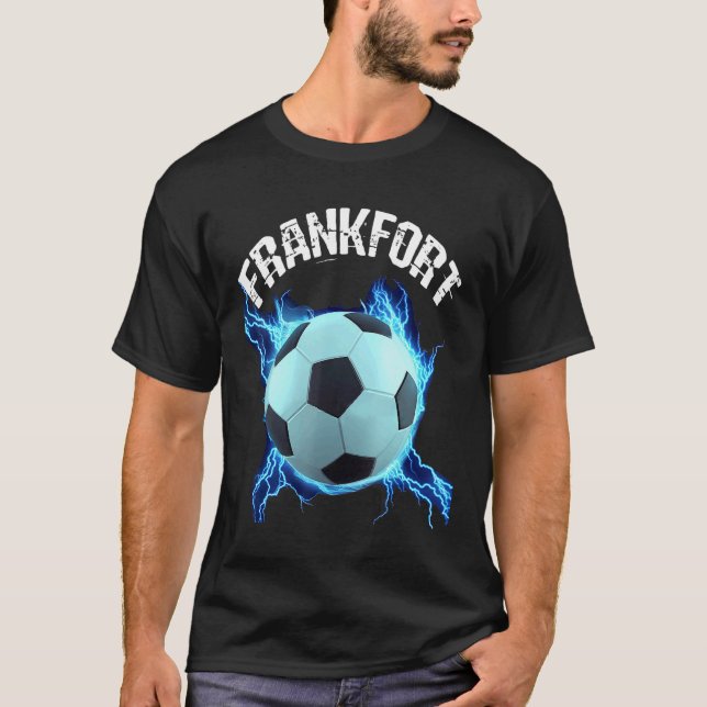 Frankfort Soccer Retro T-Shirt (Vorderseite)