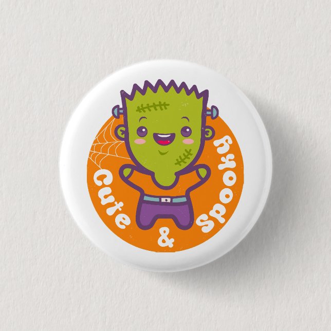 Frankfurenstein-Monster Button (Vorderseite)