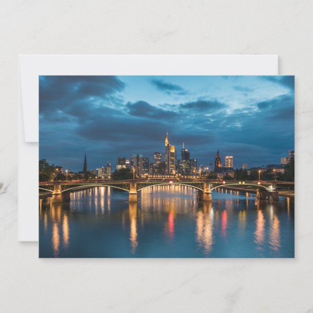 Frankfurt am Main Deutschland Card (Vorderseite)