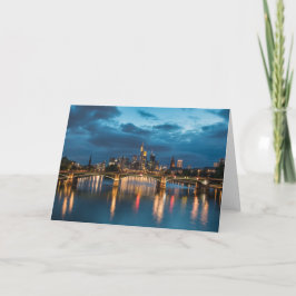 Frankfurt am Main Deutschland Karte