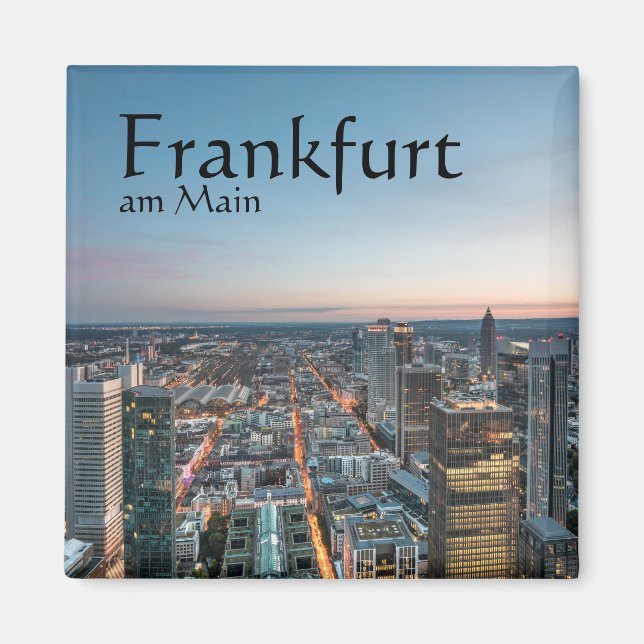 Frankfurt am Main Deutschland Magnet (Vorne)