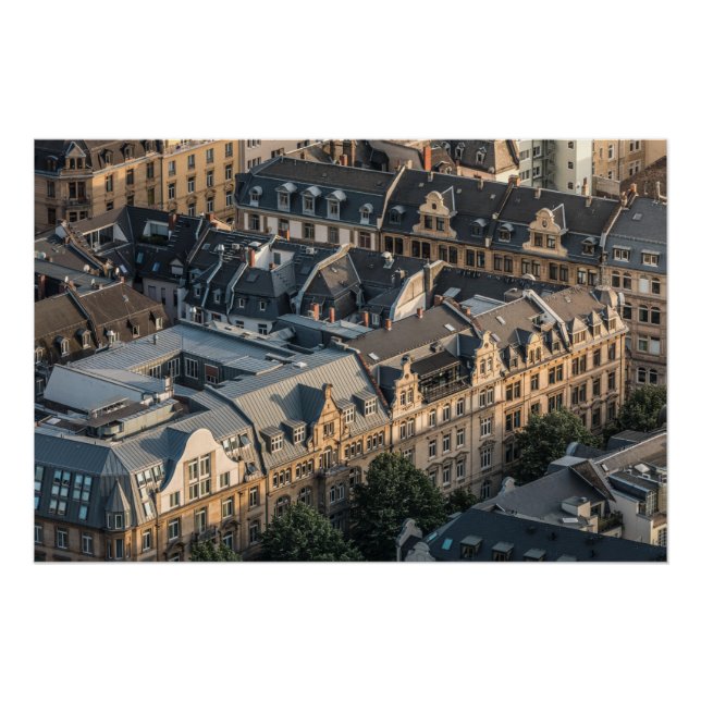 Frankfurt am Main Deutschland Poster (Vorderseite)