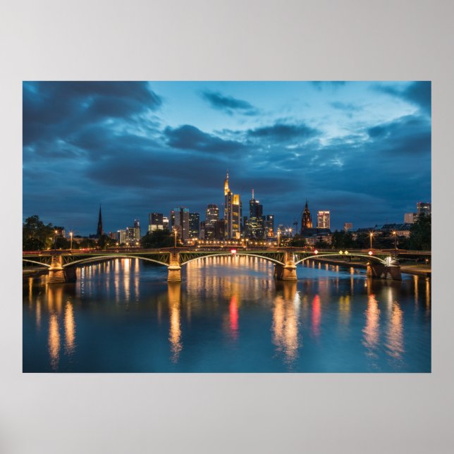 Frankfurt am Main Deutschland Poster (Vorne)