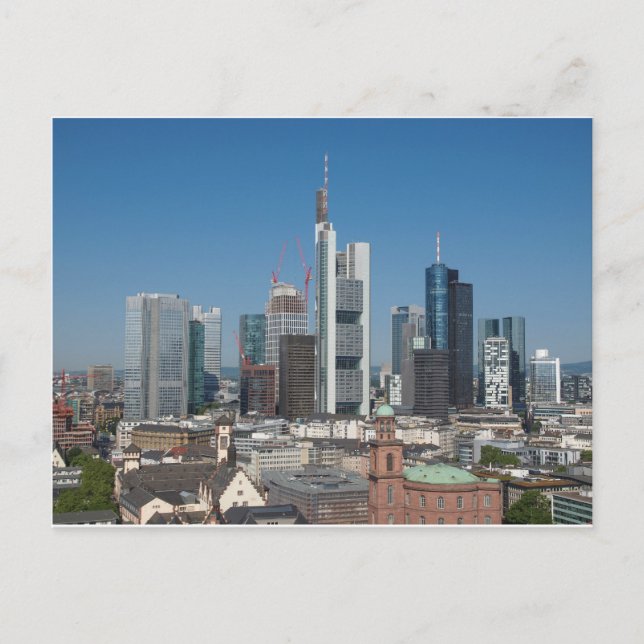 Frankfurt am Main Deutschland Postkarte (Vorderseite)
