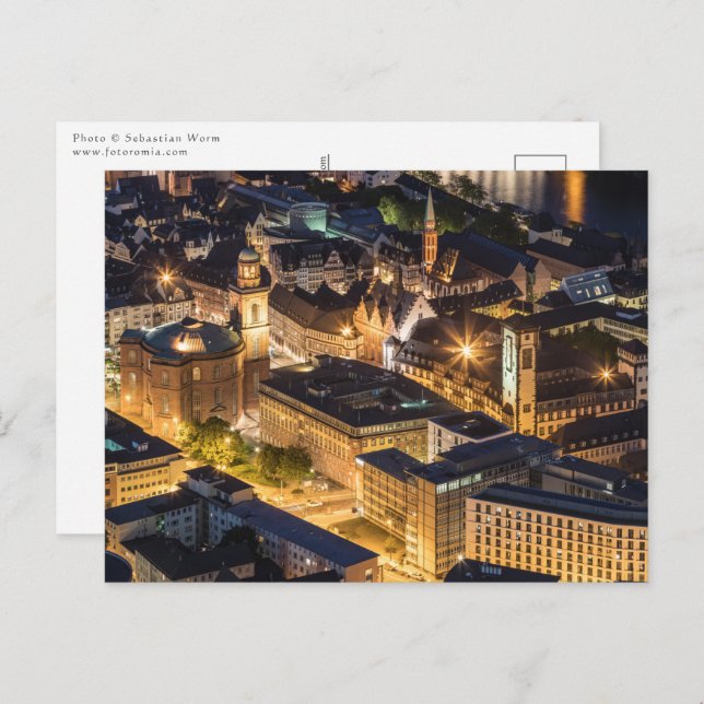 Frankfurt am Main Deutschland Postkarte (Vorne/Hinten)