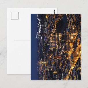 Frankfurt Am Main Deutschland Reise Postkarte