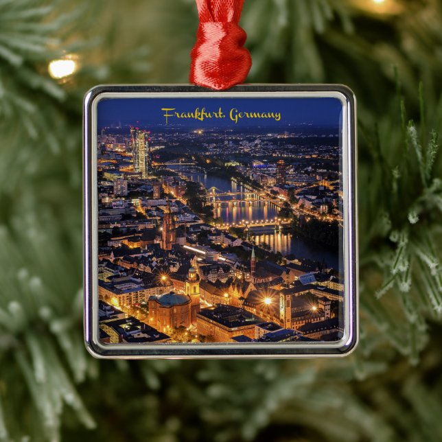 Frankfurt am Main Ornament Aus Metall (Baum)