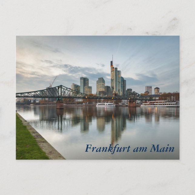 Frankfurt am Main Postkarte (Vorderseite)
