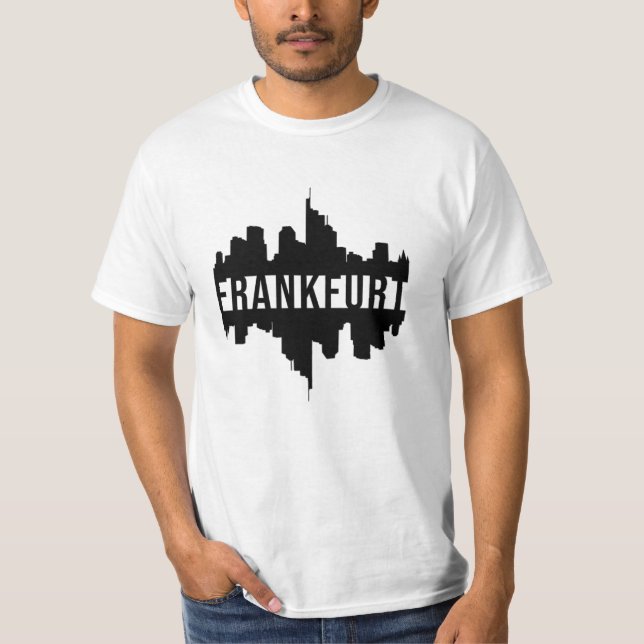 Frankfurt Deutschland City City City City Cool Fun T-Shirt (Vorderseite)