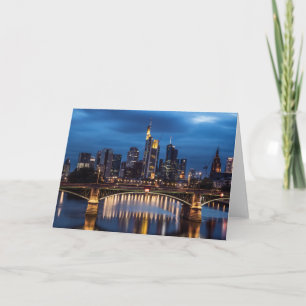 Frankfurt Deutschland Karte