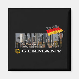 Frankfurt Deutschland Magnet