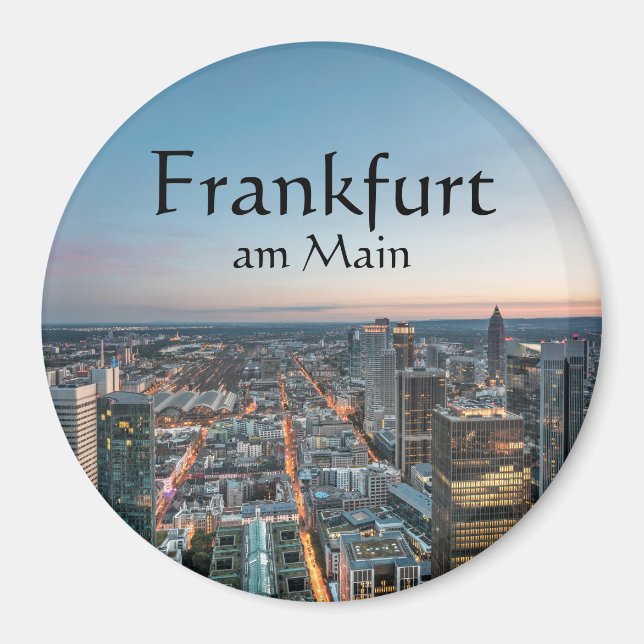 Frankfurt Deutschland Magnet (Vorne)
