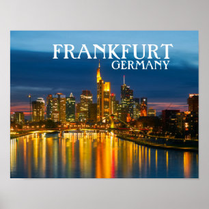 Frankfurt Deutschland Poster