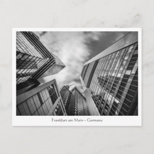 Frankfurt Deutschland Postkarte