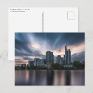 Frankfurt Deutschland Postkarte