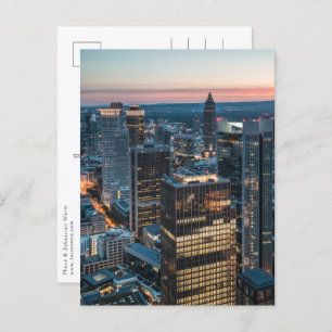 Frankfurt Deutschland Postkarte