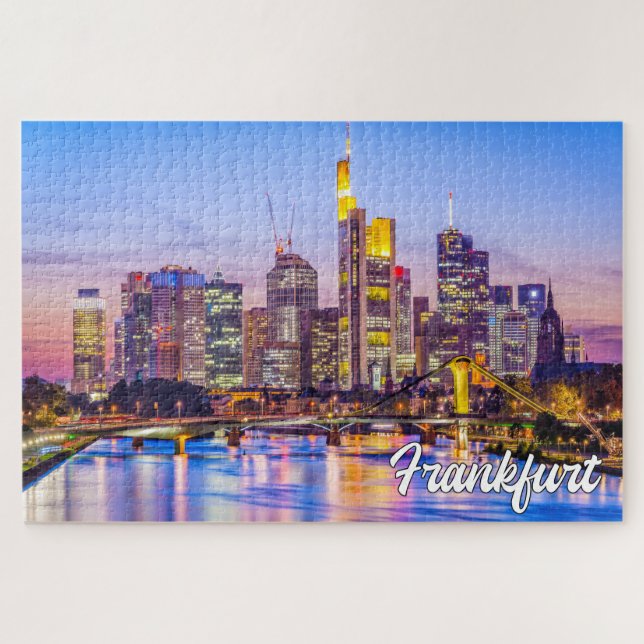 Frankfurt, Deutschland Puzzle (Horizontal)